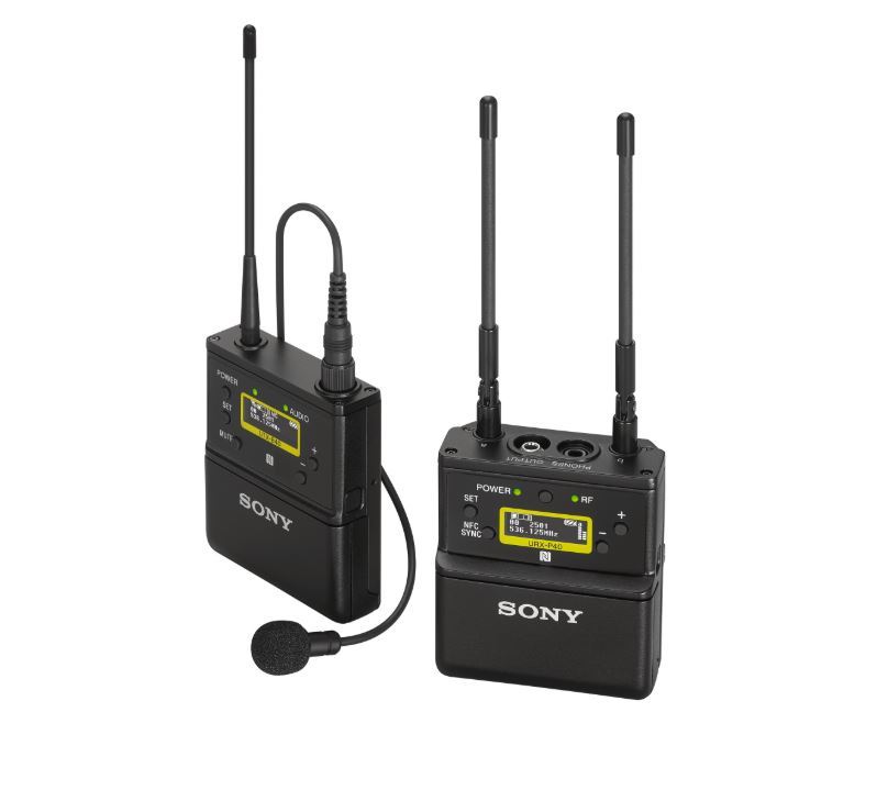 Sony UWP-D21/K33 - UWP-D Series Kit, including URX-P40 receiver &amp; UTX-B40 body pack transmitter, TV-