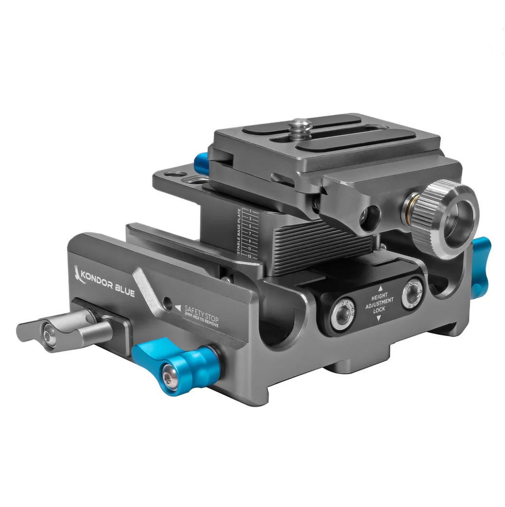 Kondor Blue 501 Adjustable Baseplate (Arca QR)(Space Gray)