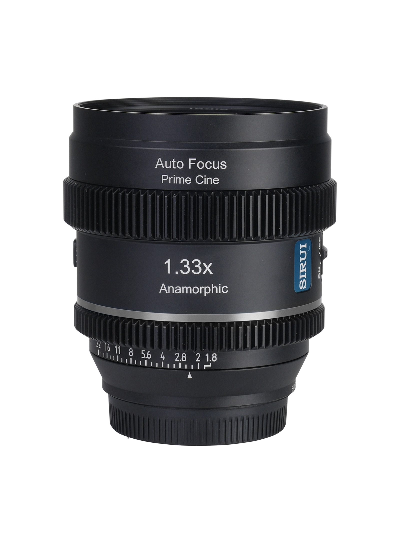SIRUI 20mm T1.8 1.33X S35 AF Anamorphic Lens (E mount, Blue Flare)