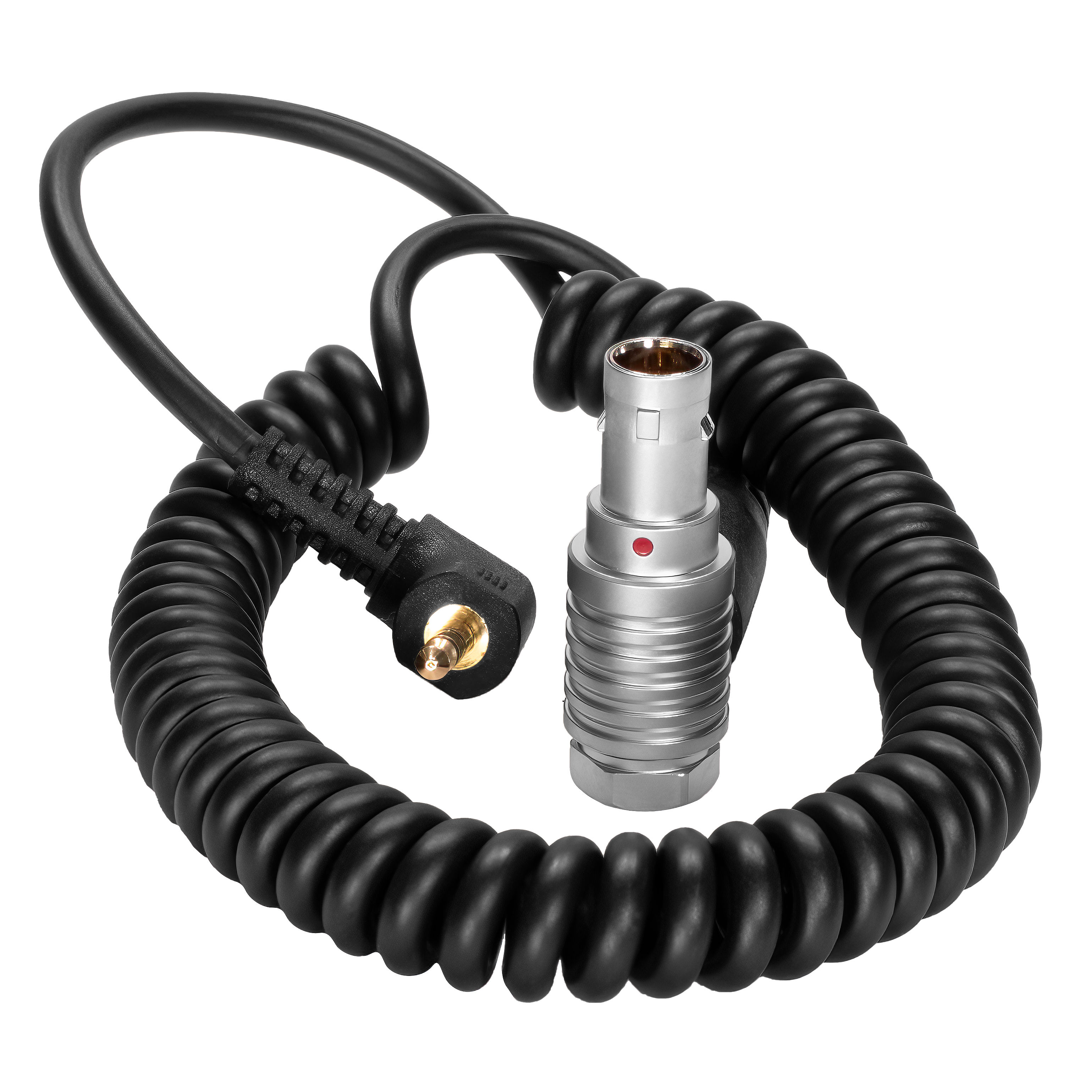 Kondor Blue 12-24&quot; RED Komodo X/V Raptor EXT to 2.5mm Remote Trigger Run Stop Coiled Cable
