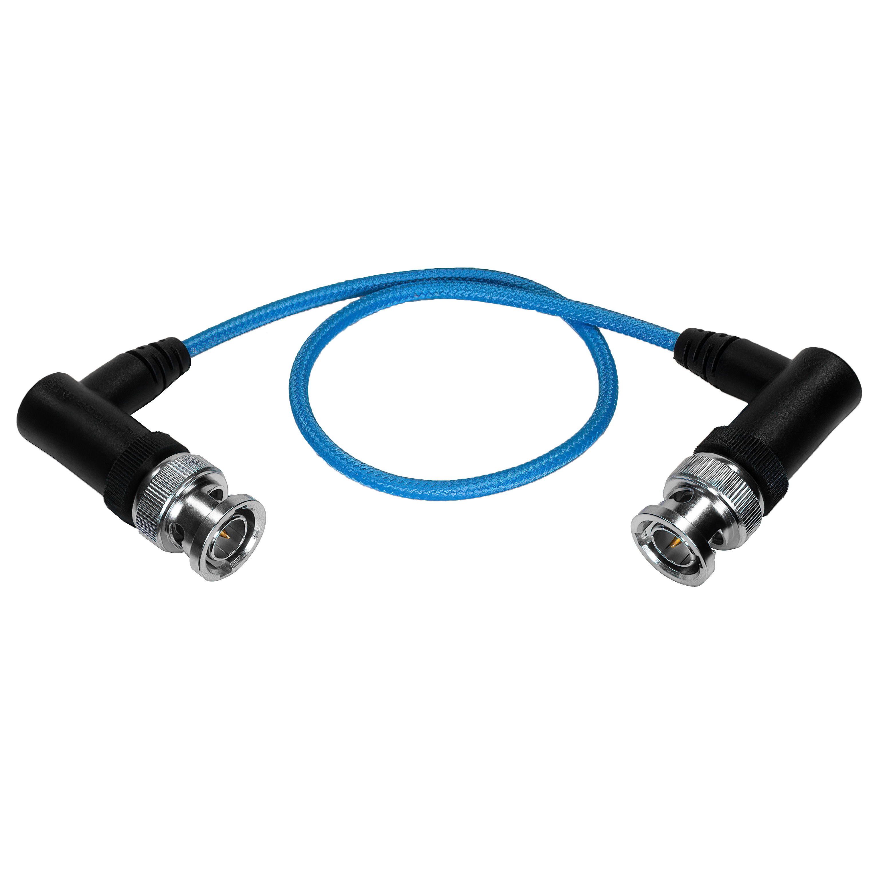 Kondor Blue Ultra Thin 3G SDI Video Cable Right Angle BNC (12&quot;)