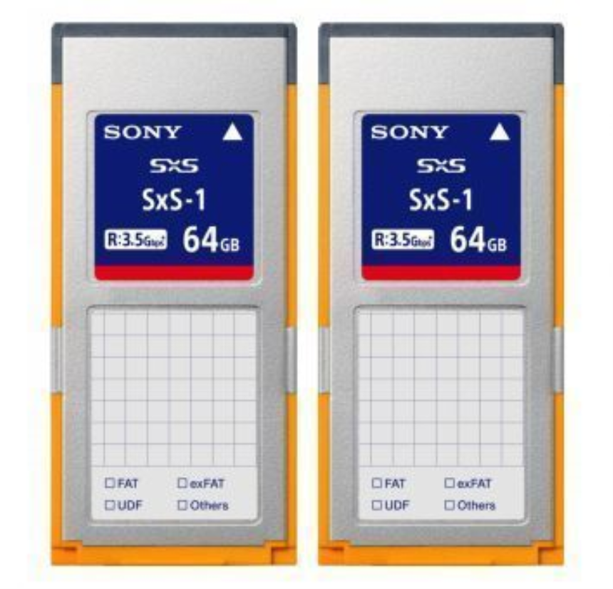 Sony - PROFESSIONAL PACK OF 2 SxS-1 MEMORY CARD