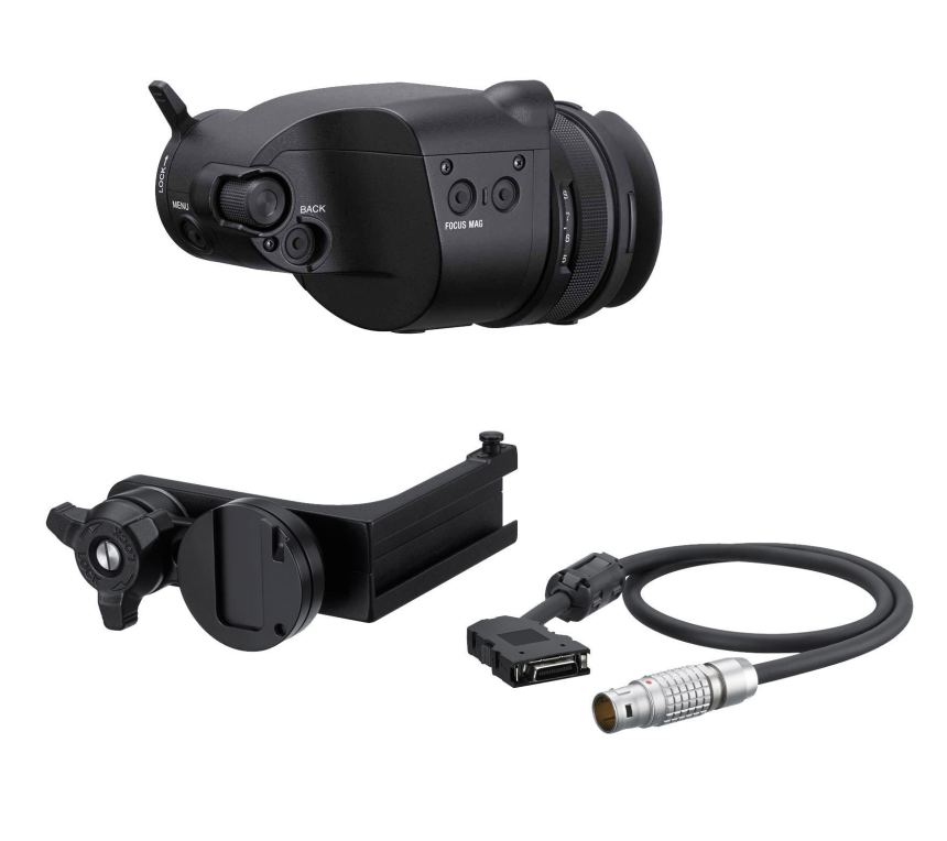 Sony - Full HD (1920x1080) OLED Viewfinder for VENICE. Lemo connector, Knobs for brightness, Peaking