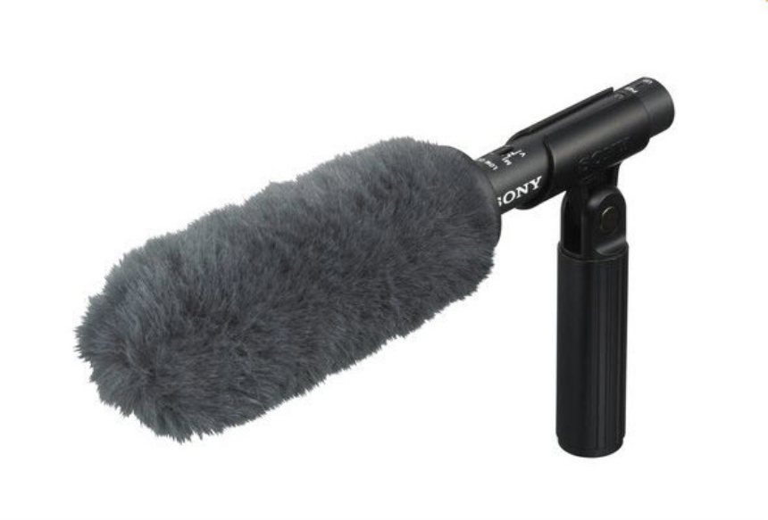 Sony - Shotgun Electret Condenser microphone, short, super-cardioid
