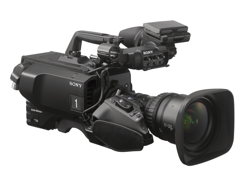 Sony HDC-4800 - s35mm CMOS Studio Camera, 4K 8x UHFR and HD 16x UHFR  with optional software