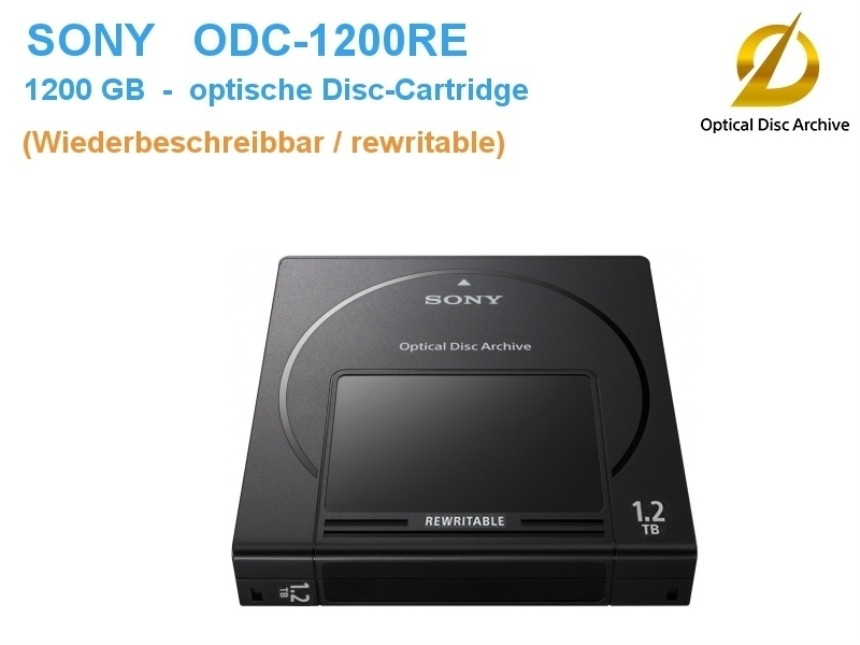 Sony - OPTICAL DISK ARCHIVE CARTRIDGE 120GB RW