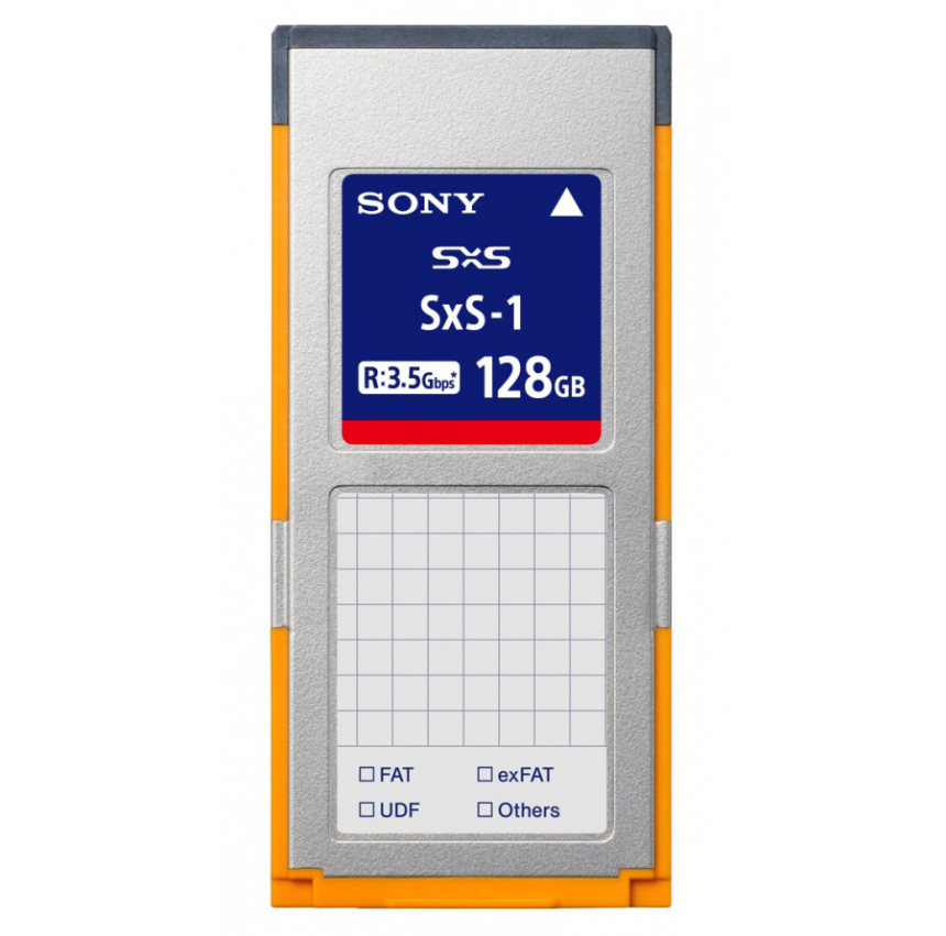 Sony SBS128G1C - PROFESSIONAL SxS-1 MEMORY CARD 128GB