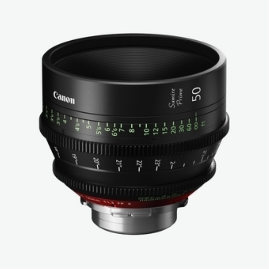 Canon CINE LENS CN-E50MM T1.3 FP X (Feet