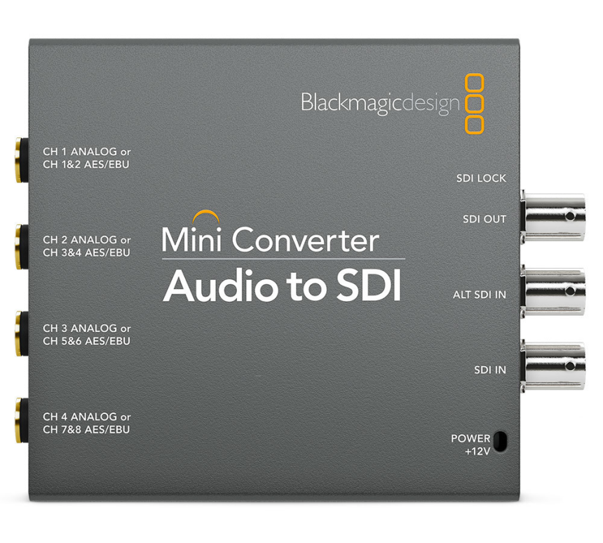 Blackmagic Mini Converter - Audio to SDI 2