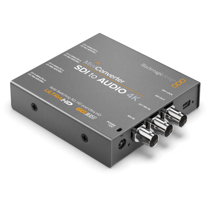 Blackmagic Mini Converter - SDI to Audio 4K