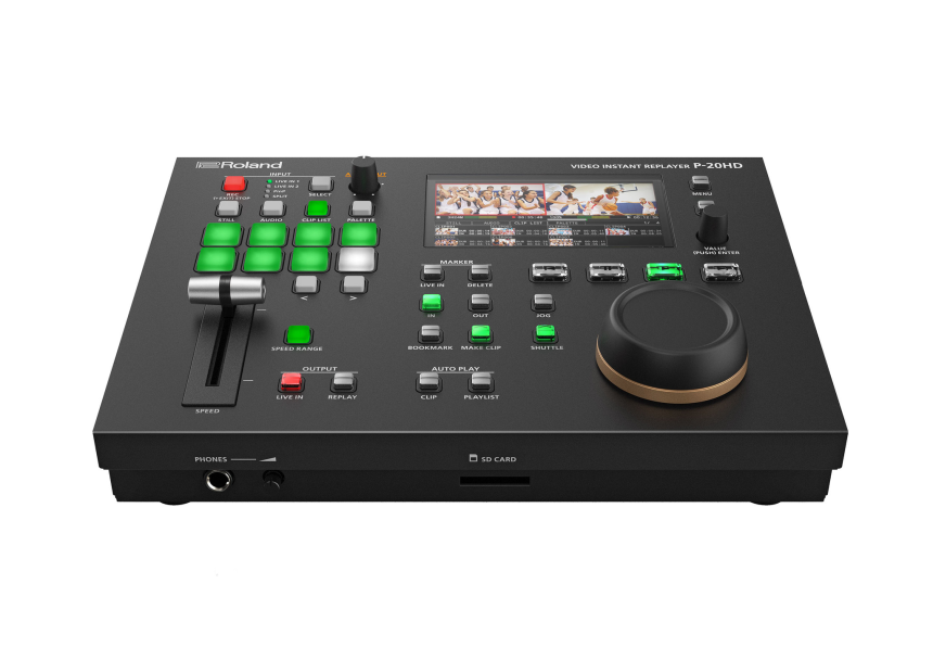 ROLAND VIDEO INSTANT REPLAYER, SIMULTANEOUS VIDEO RECORD &amp;amp; PLAYBACK WITH VIDEO ANNOTATION FEATURES