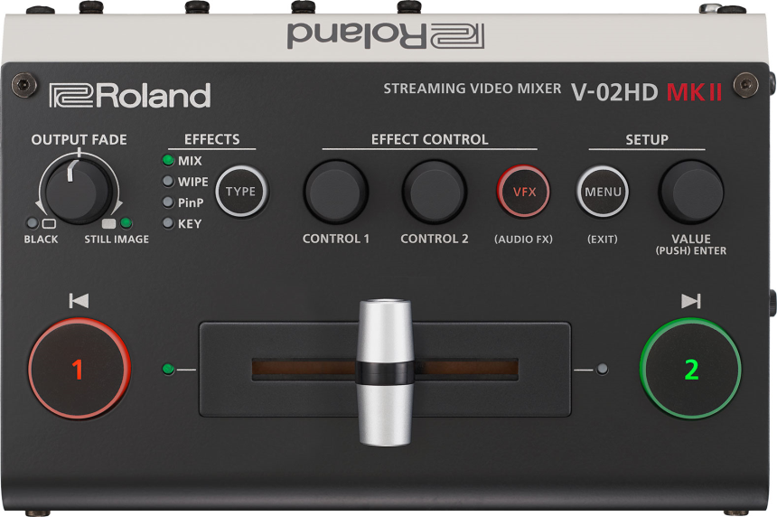 ROLAND MICRO VIDEO SWITCHER WITH USB C STREAMING OUTPUT