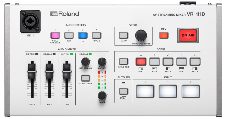 ROLAND AV STREAMING MIXER