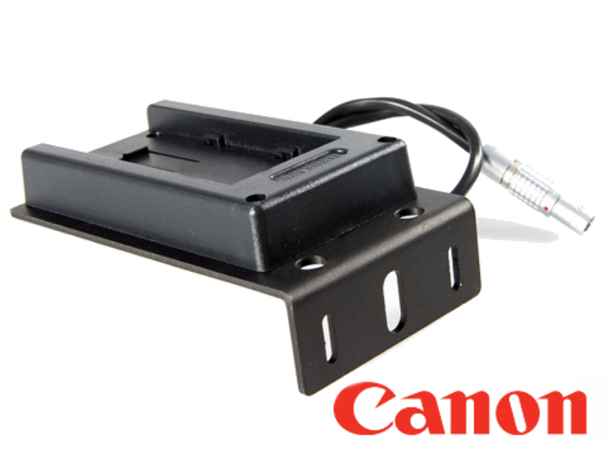 Teradek TX/RX Battery Plate for Canon BP-970 7.2V Cable (7in/17cm)