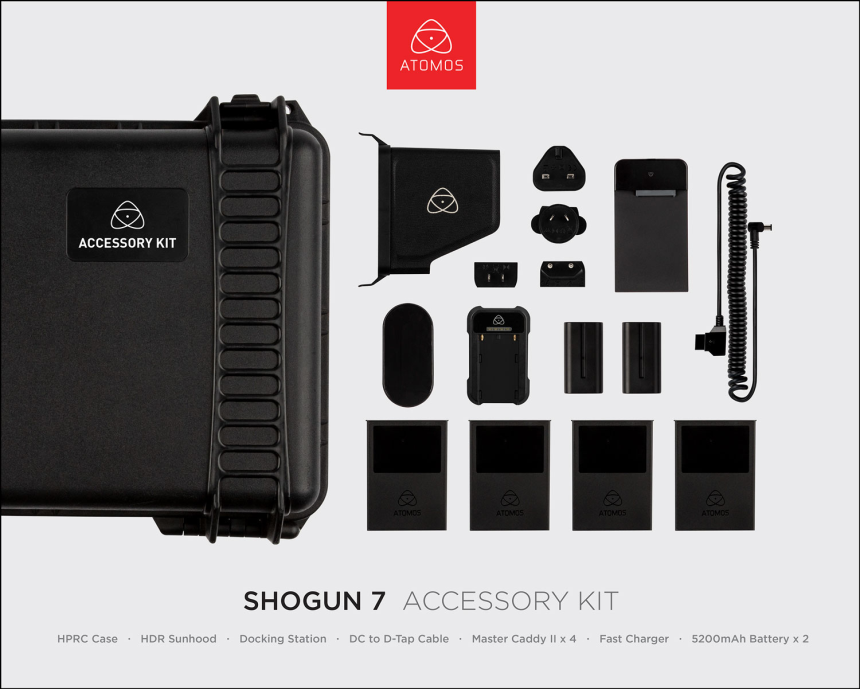 Atomos ATOMACCKT3 7&quot; Shogun 7 Accessory Kit