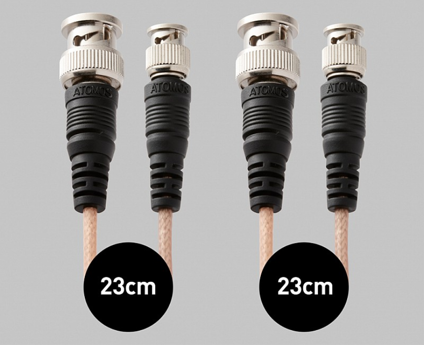 ATOMOS 2 x Samurai SDI Cables (23cm)