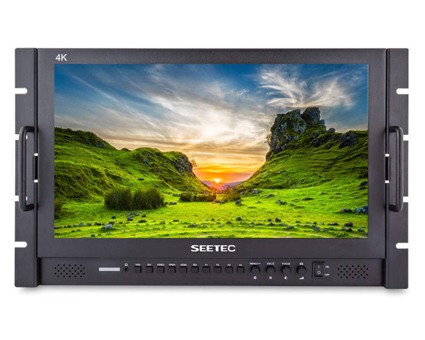 SEETEC P173-9HSD-RM 17.3&amp;quot; Rack Mount Broadcast LCD Monitor with 1920&amp;#215;1080 3G-SDI HDMI AV YPbPr