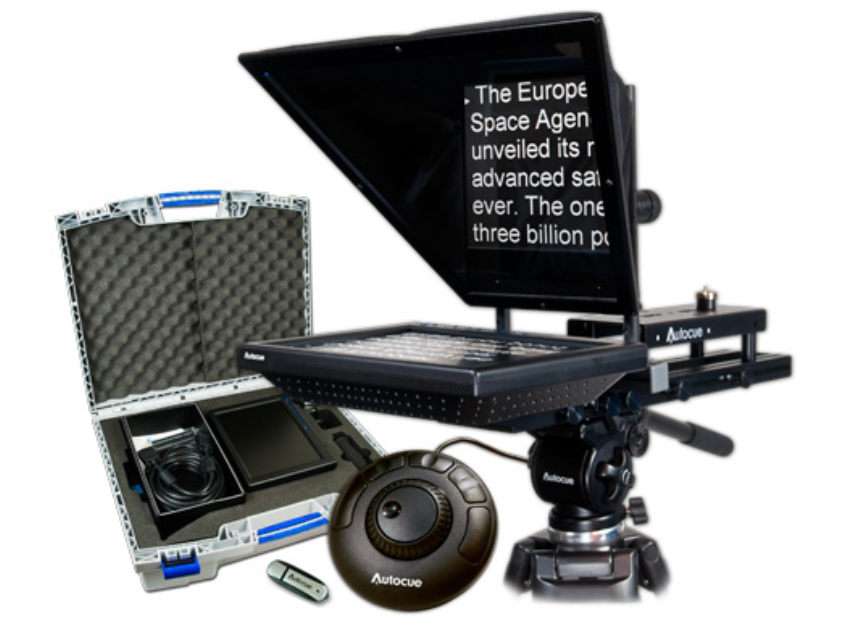 Autocue 10&amp;quot; Starter Series Bundle - SSP10 On-Camera Unit package plus ShuttleXpress hand controller 