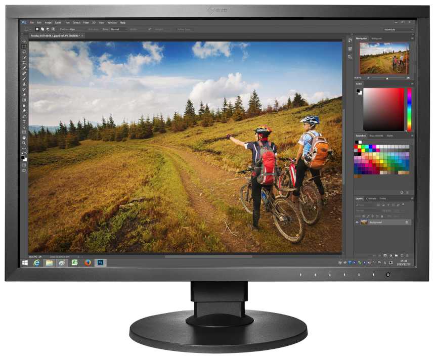 EIZO CS2420-EIZO Swiss Edition - 24.1&quot; LCD schwarz - 16:10 Format