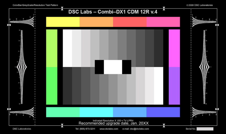 DSC Labs CDX1-20W Combi-DX1 CDM 12R - Combi-DX1 Optical Signal Generators (OSGs) 16:9 format (o/d 13