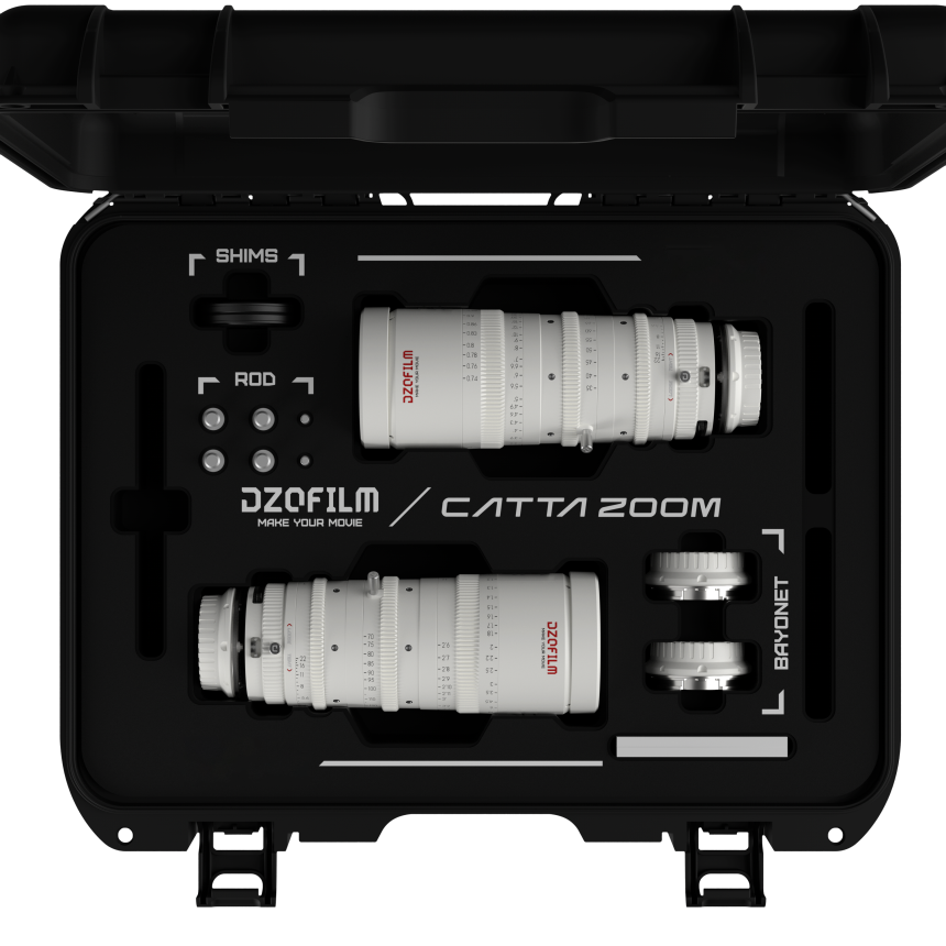 DZOFILM Catta Zoom 2-Lens Kit (18-35/35-80 T2.9) White