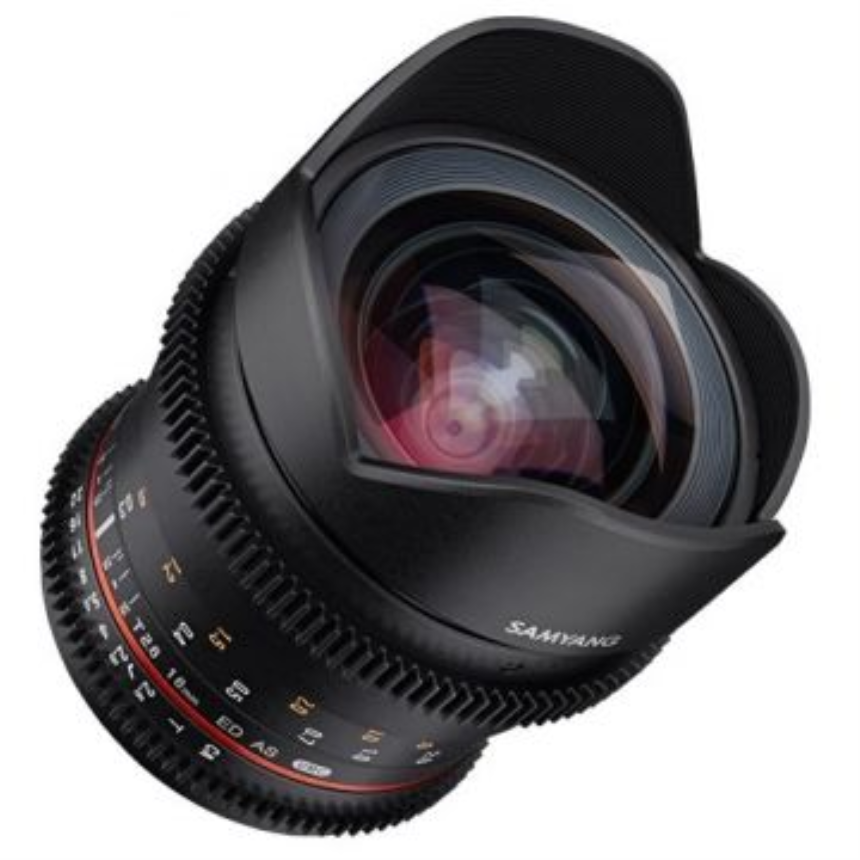 Samyang 16mm T2.6 Canon VDSLR II Video DSLR II / Formatabdeckung: Vollformat