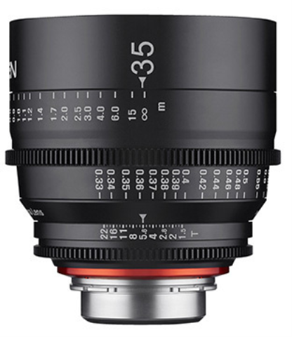 Samyang XEEN 35mm T1.5 FF Cine PL / Formatabdeckung: Full Frame