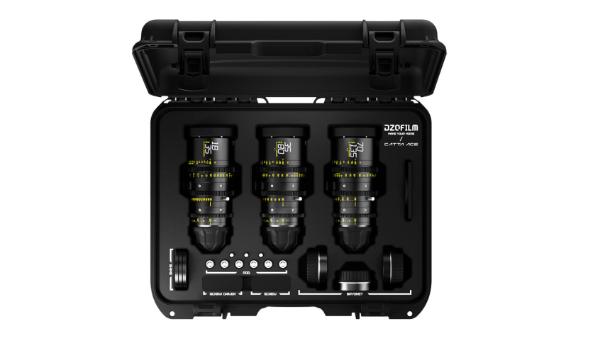 DZOFILM Catta Zoom 3-Lens Kit (18-35/35-80/70-135 T2.9) Black