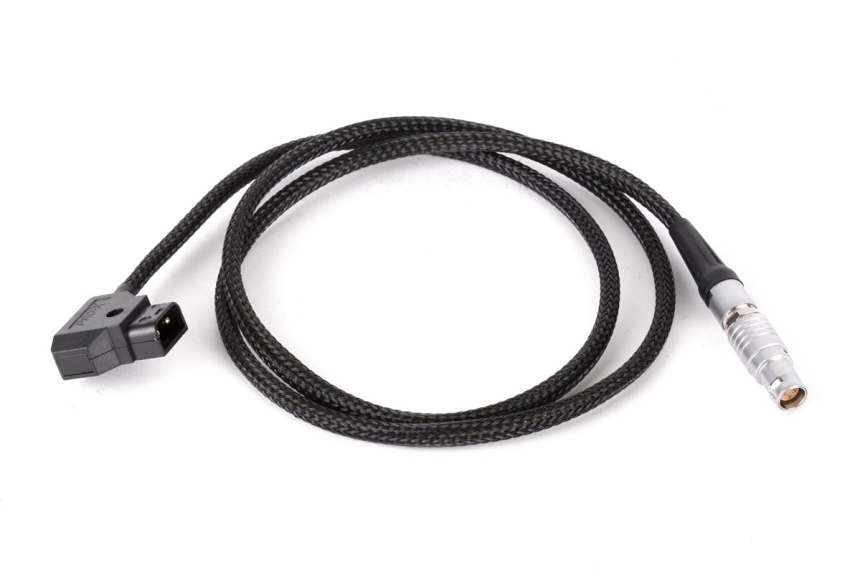 Wooden Camera D-Tap to Canon C200, C200B, C300mkII (Braided Flex Cable)