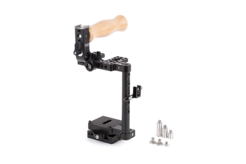 Wooden Camera Unified DSLR Cage (Medium) with Wood Grip