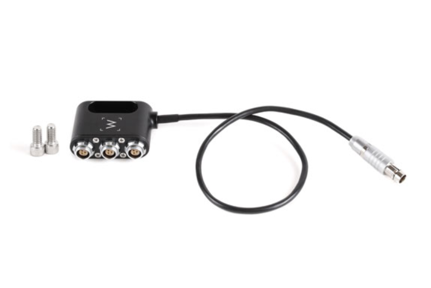 Wooden Camera 1 to 3 Mini Power Splitter (3pin Fischer)