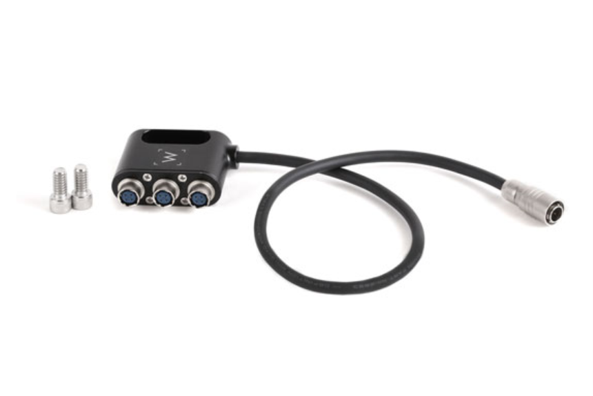 Wooden Camera 1 to 3 Mini Power Splitter (4pin Hirose)