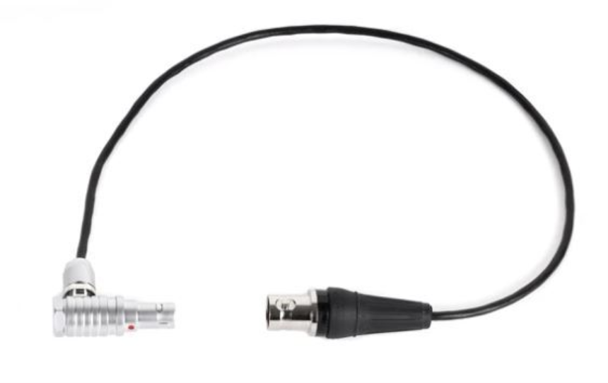 Wooden Camera RED Komodo Genlock Cable (12&amp;quot;, Inward Right Angle)