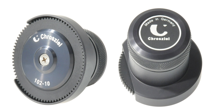 Chrosziel Zoom Fluidantrieb f&amp;#252;r gr&amp;#246;&amp;#223;ere Objekive mit  Cine-Zahnmodul 0.8 z.b. Canon 25-120,  Cooke 2