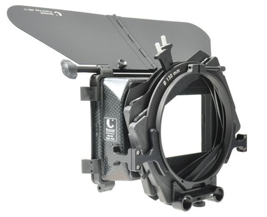 Chrosziel 450W-20 - MatteBox 450W Super Wide, kompakte  Weitwinkel Mattebox, mit Doppel-Dreh  Filter