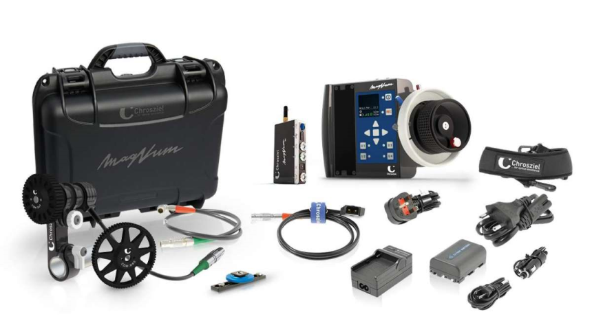 Chrosziel MagNum Mini Superior KIT mit CDM-100S,  1-Kanal, Objektivsteuerung f&amp;#252;r Fokus,  2,4 GHz, mi