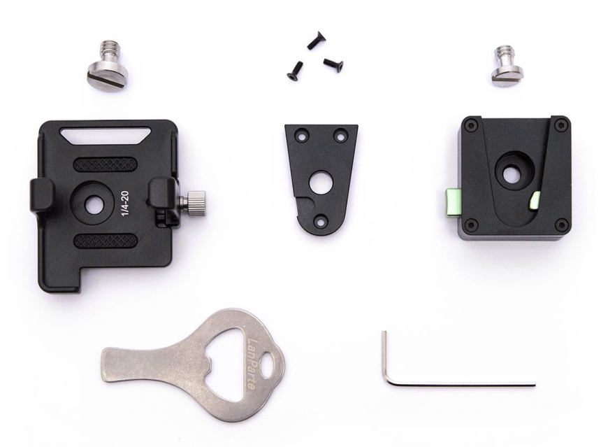 Tentacle Sync E Halterung mit Schnellverschlussadapter