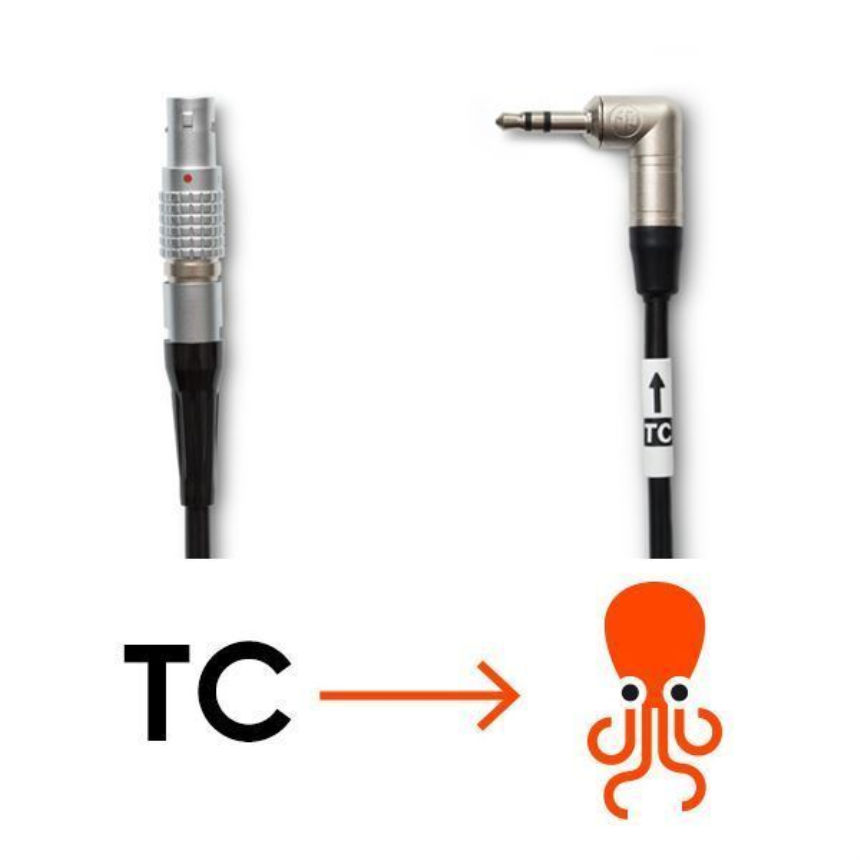 Tentacle LEMO 5-Pin to Tentacle – Timecode Cable