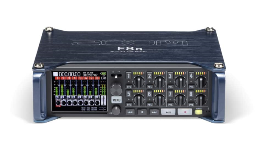 Zoom F8n FIELD RECORDERS &amp;amp; ACCESSORIES - 10 Track Field Recorder