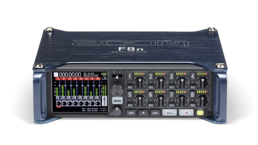 Zoom F8n FIELD RECORDERS &amp; ACCESSORIES - 10 Track Field Recorder