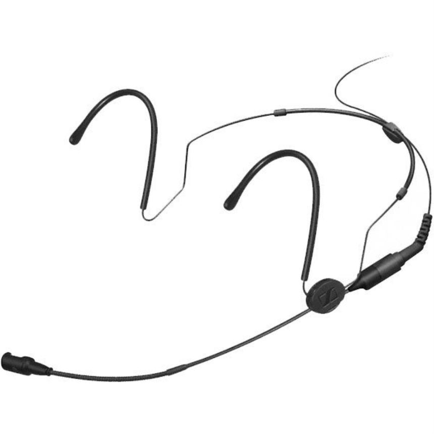 Sennheiser HSP 4-ew Nackenb&amp;#252;gelmikrofon, Niere, Anschlusskabel, 1,6 m, 3,5 mm ew-Klinke, anthrazit