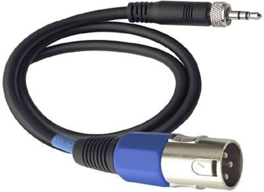 Sennheiser CL 100 Line-Kabel f&amp;#252;r EK 100, 3,5 mm ew-Klinke -&amp;gt; 3polig XLR-M, unsymmetrisch