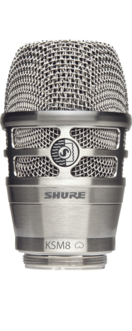 Shure RPW170 KSM8 Wechselkopf f&#252;r Shure Handsender, nickel