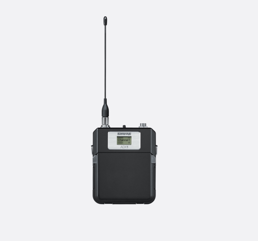 Shure ADX1LEMO3=-G56 ADX Taschensender mit Lemo3, 470-636 MHz