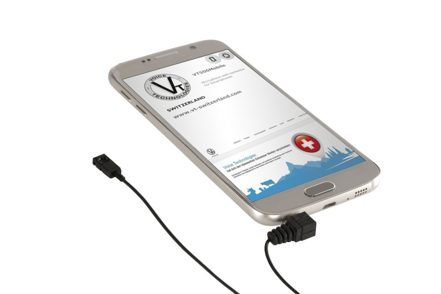 Voice Technologies VT506Mobile in black box, 2 accessories (PW + AC)