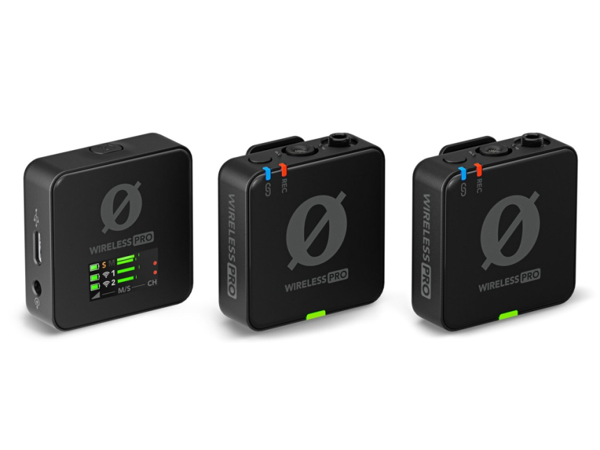 RODE Wireless PRO - Digitales 2-Kanal-Drahtlossystem