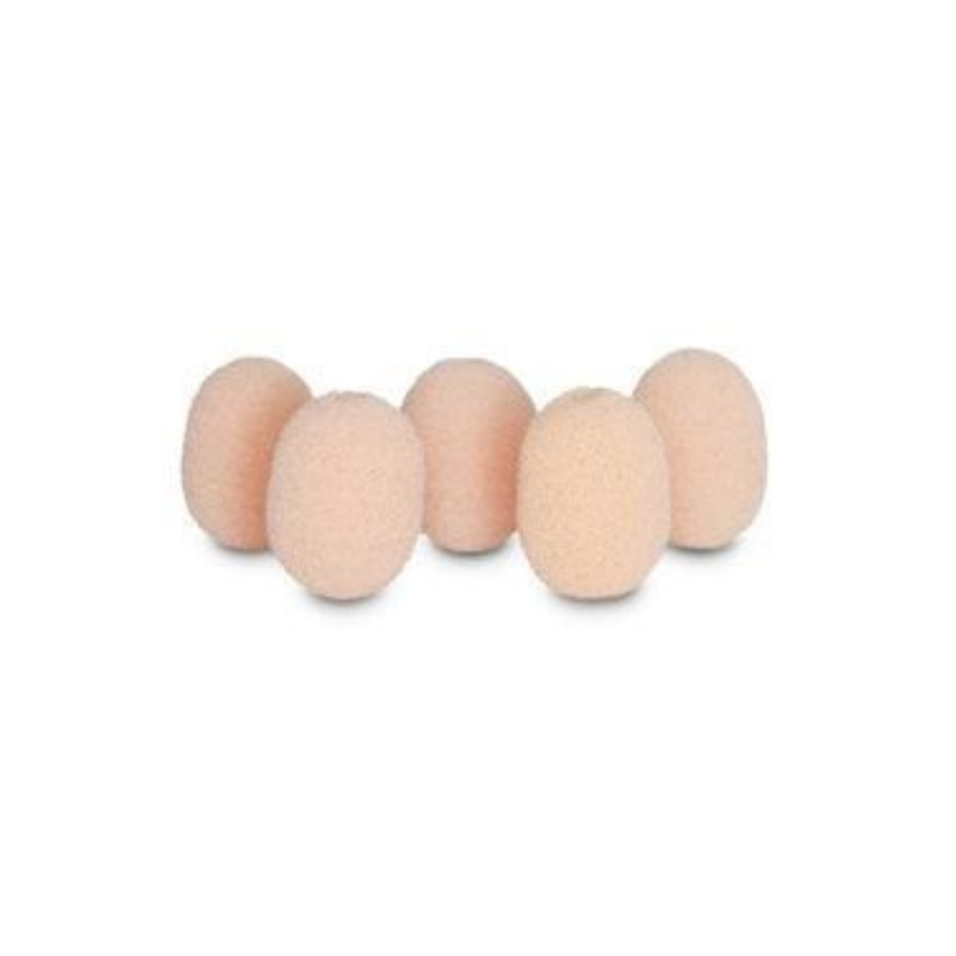 Rycote RYC105502 LAV FOAMS BEIGE 1 PACK OF 5