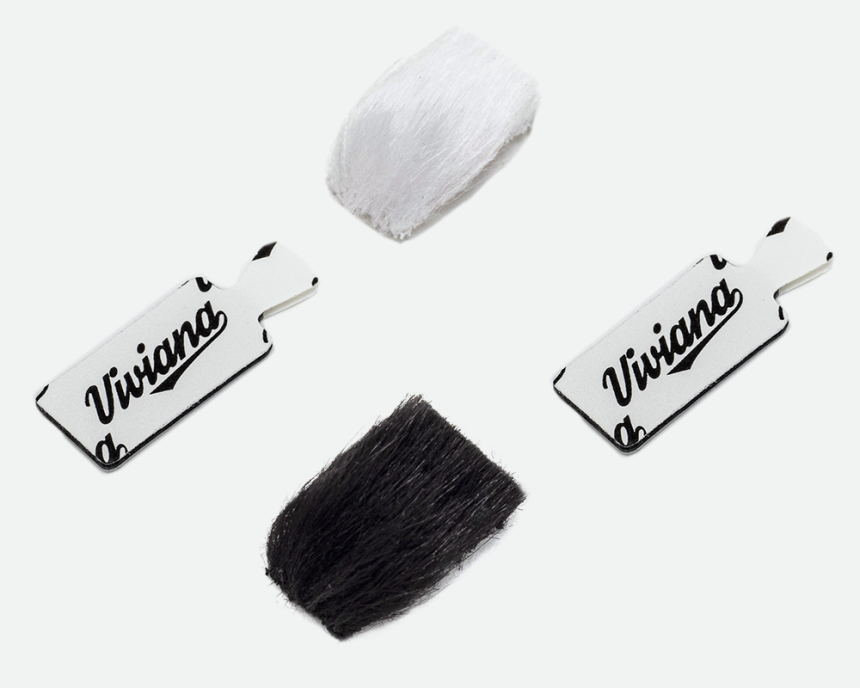 Viviana Fur For LAv rechteckig - Farbe: Schwarz &amp;amp; Weiss
