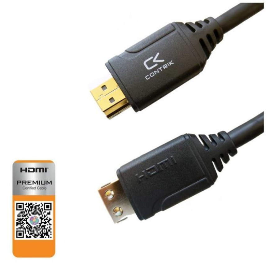 HDMI Premium HighSpeed w. Ethernet 0.5m