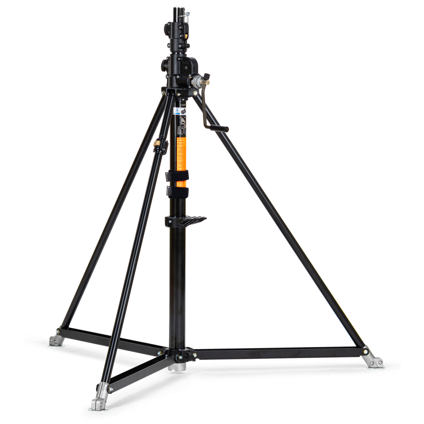 Manfrotto 387XBU SUPER WIND UP BLCK STEEL STAND